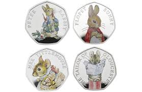 Beatrix Potter 50p Coins